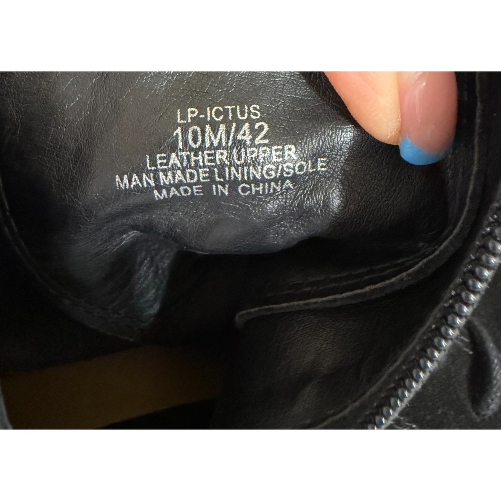 Lucky Brand Ictus Women's Size 10 Black Suede Lace Up Combat Ankle Boots - Picture 11 of 13